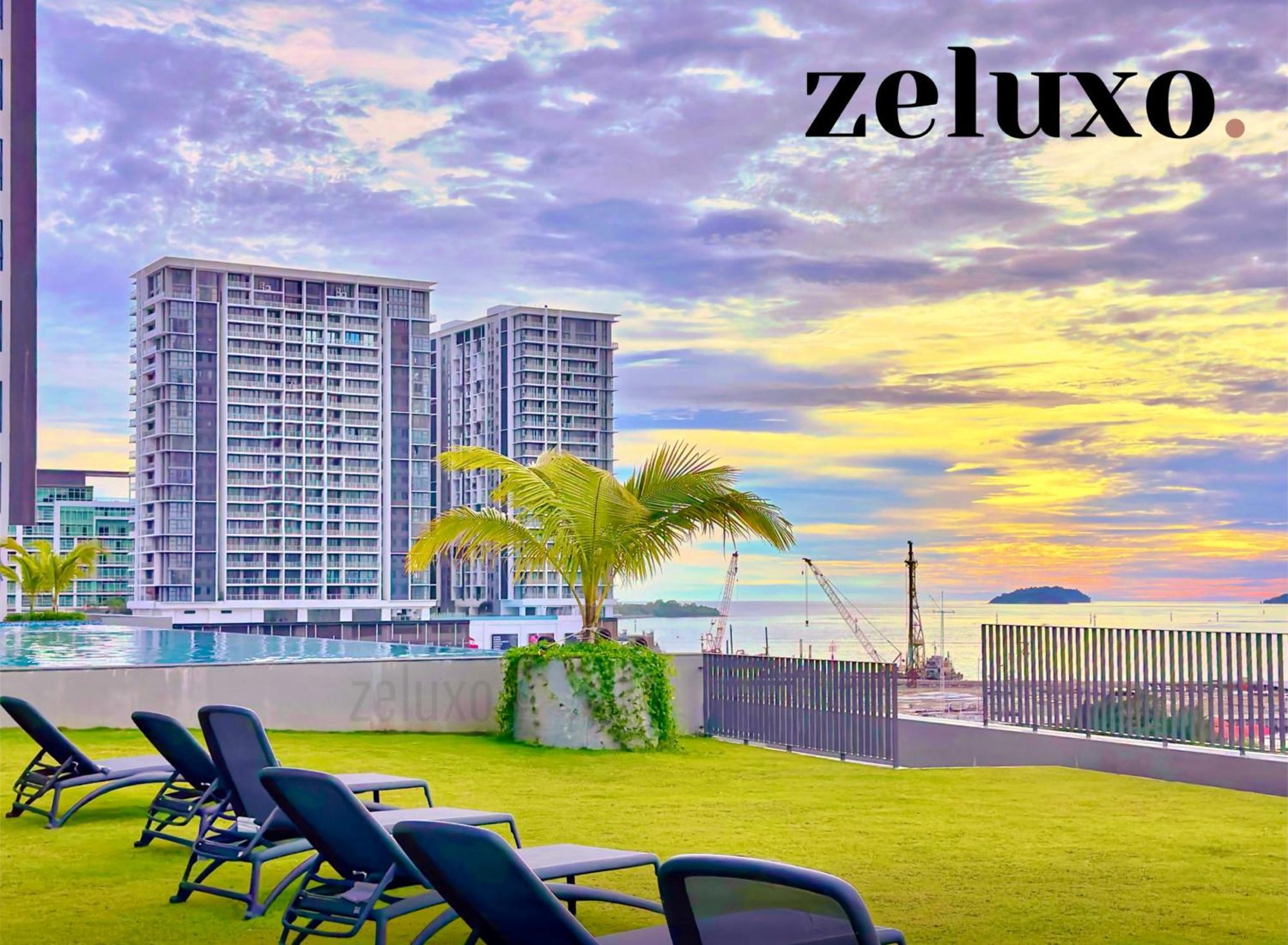 #14 Jesselton Quay Seaview Corner Washer Dryer Apartment