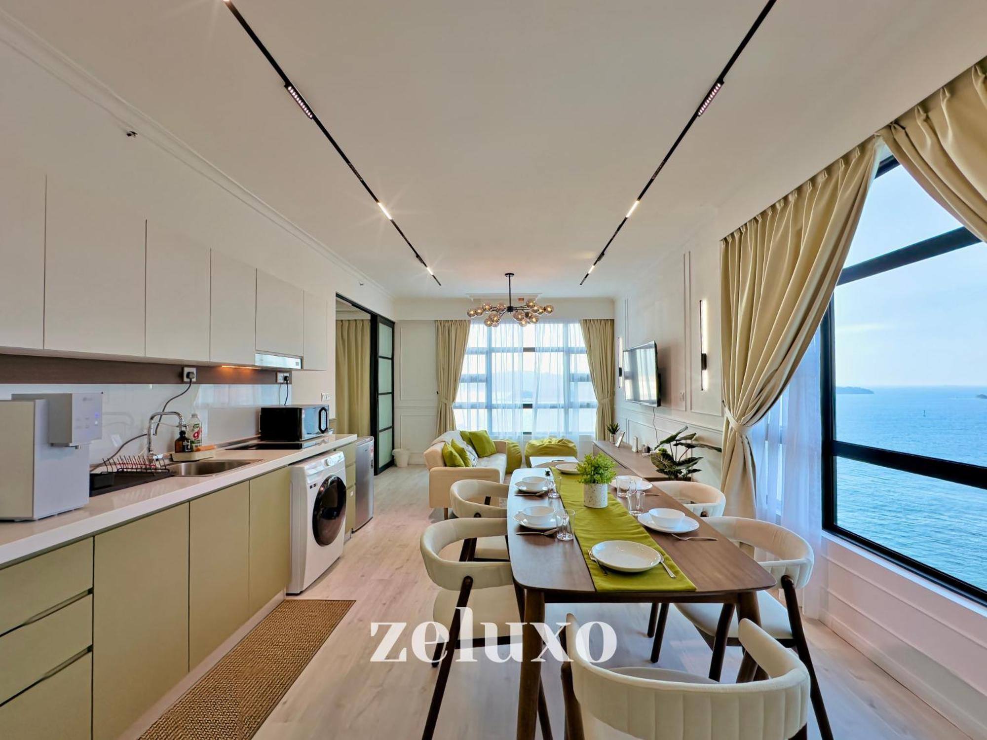 Apartment #14 Jesselton Quay Seaview Corner Washer Dryer Kota Kinabalu