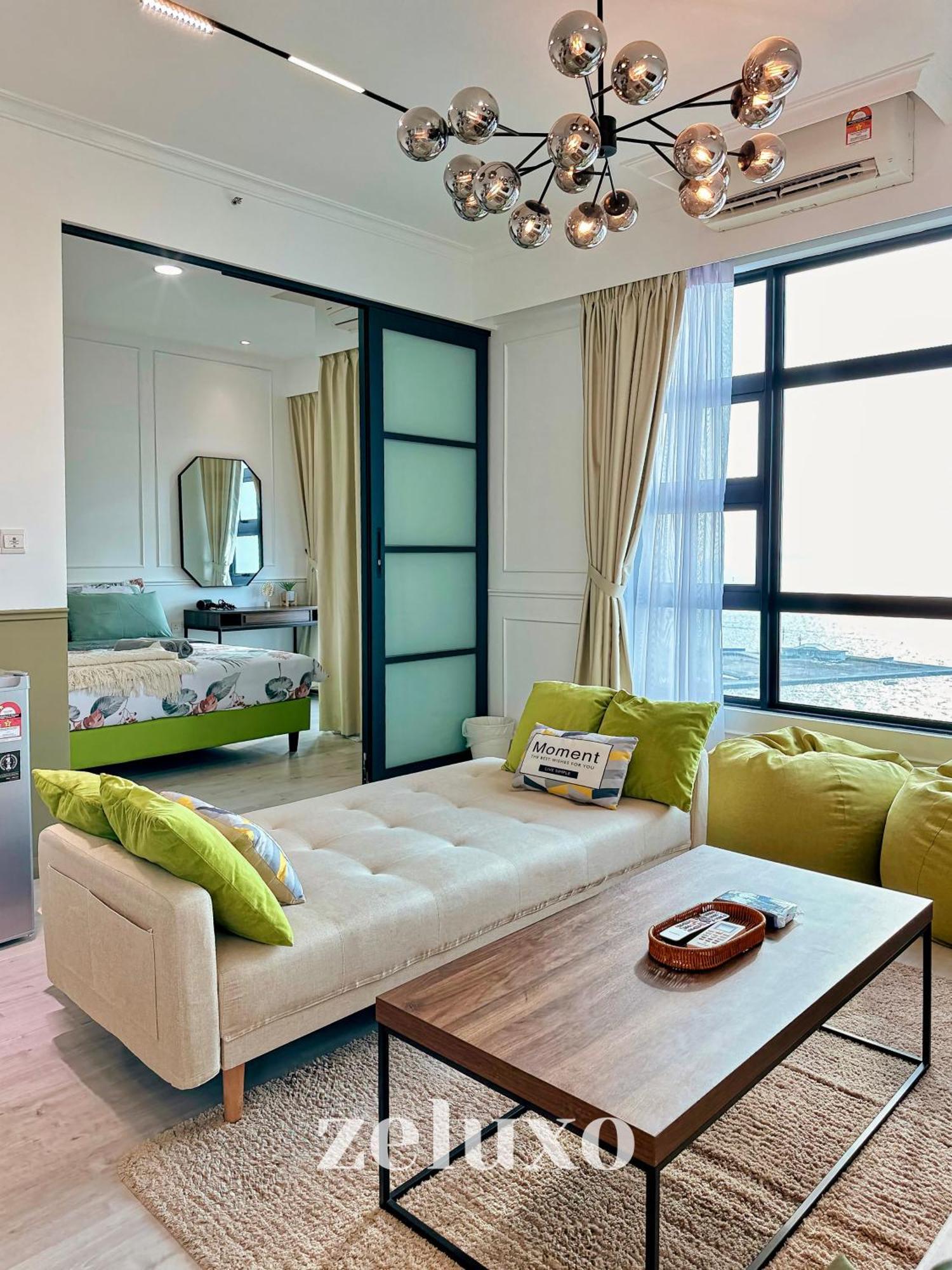 Apartment #14 Jesselton Quay Seaview Corner Washer Dryer Kota Kinabalu