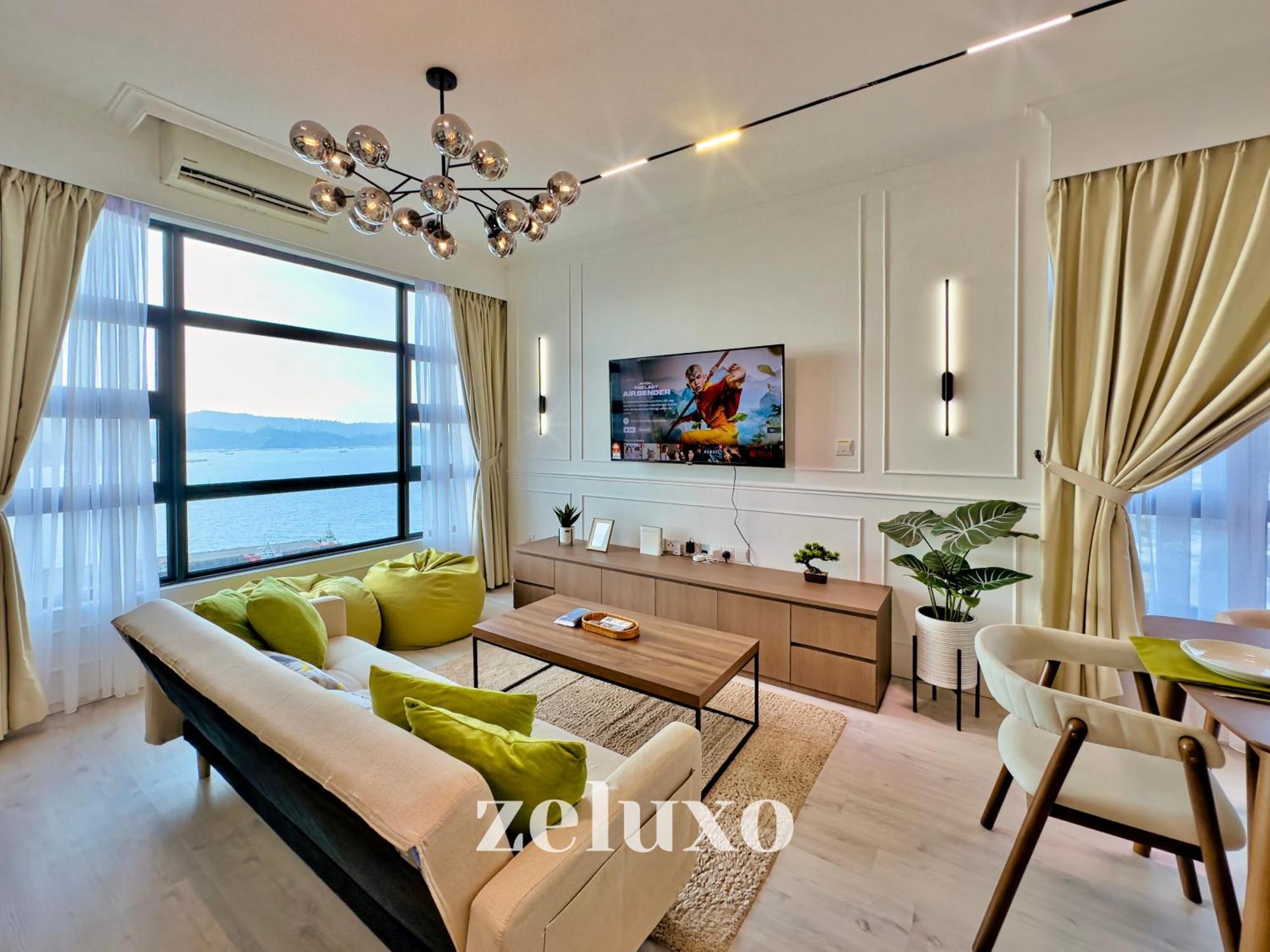 #14 Jesselton Quay Seaview Corner Washer Dryer *