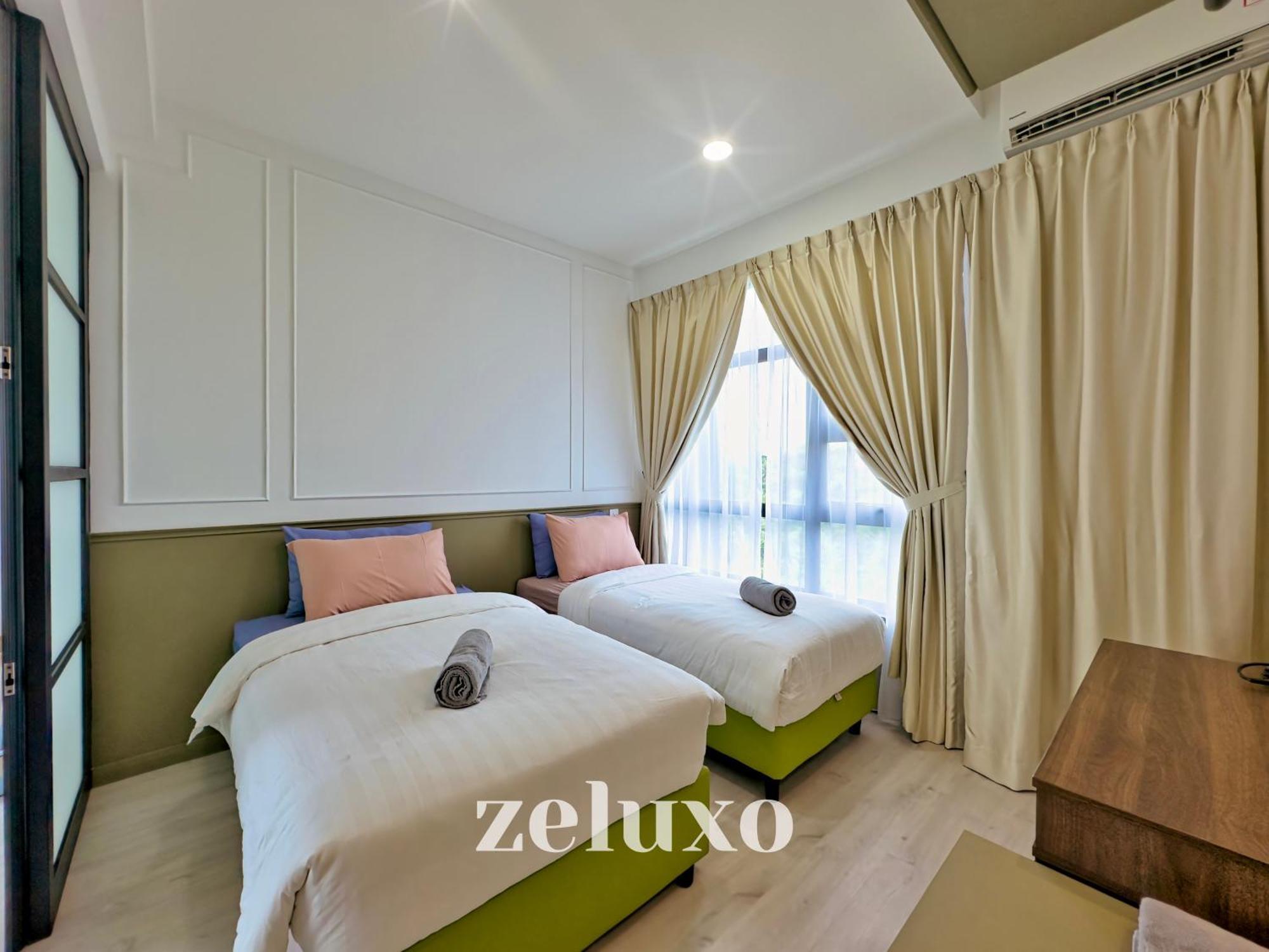 #14 Jesselton Quay Seaview Corner Washer Dryer Apartment Kota Kinabalu
